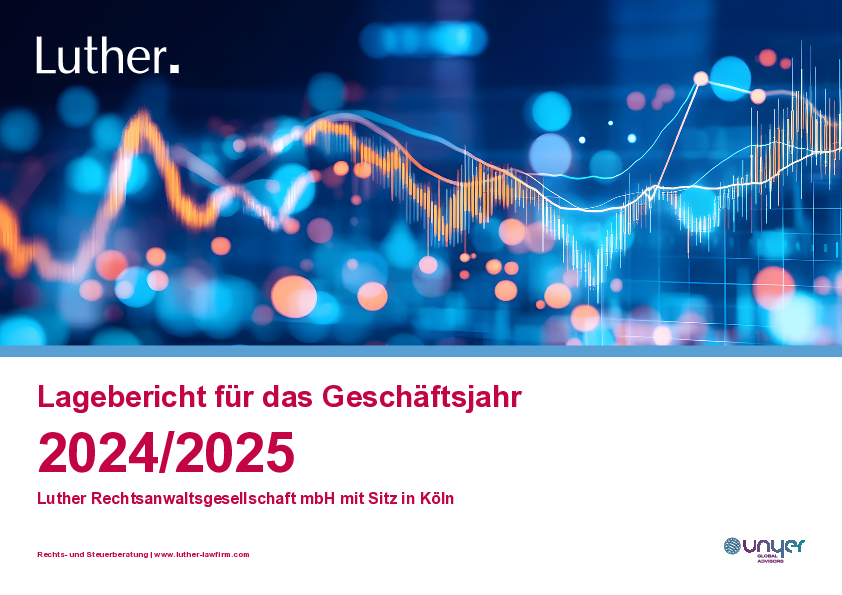 Luther Geschäftsbericht 2024/25