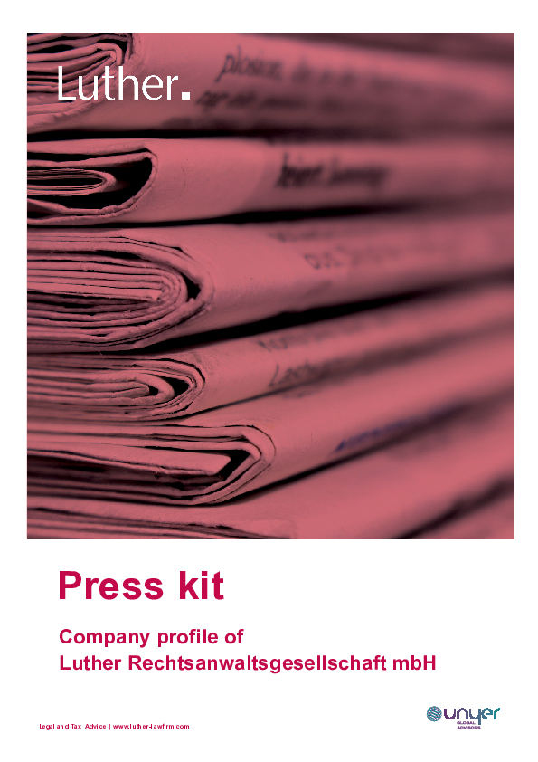 Press kit (At a glance, Company profile)
