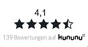 4,1/5 Sternen bei kununu